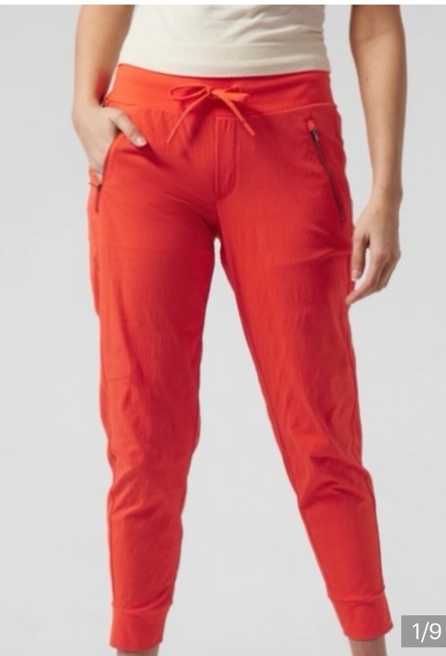 Athleta Trekkie North Poppy Joggers 14